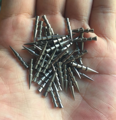 Tungsten Nail Sinkers Unpainted