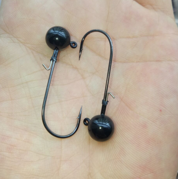 Tungsten Ball Jig Head Black